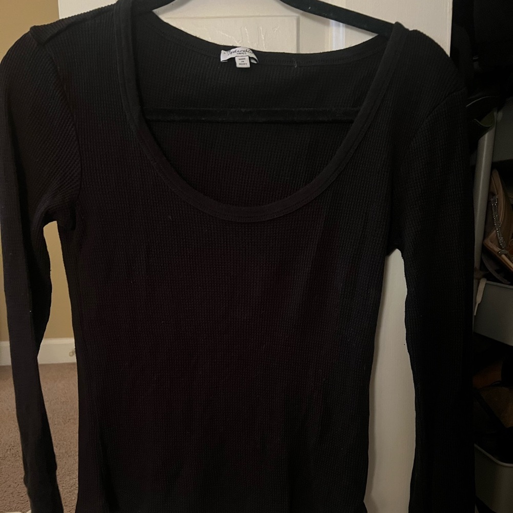 Thermal black long sleeve